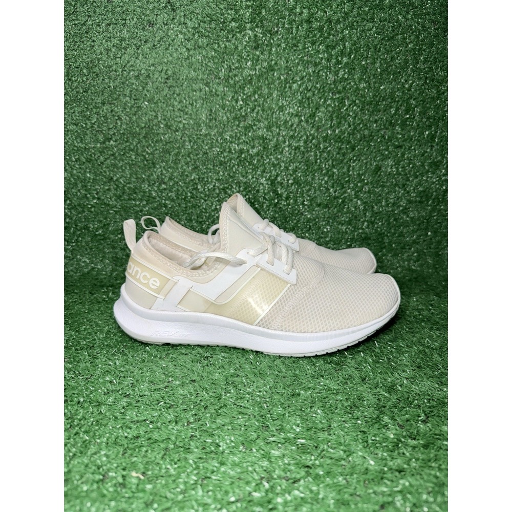 New Balance Womens Size 9.5 B Fuelcore Nergize Sport White Mesh Running Shoes‎